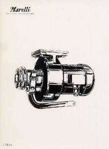 Ercole Marelli (Società) - Motore A - Disegno