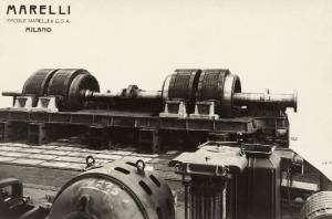 Ercole Marelli (Società) - Gruppo motori per propulsione navale - Lavorazione