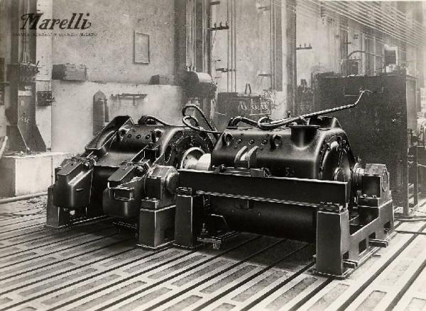 Ercole Marelli (Società) - Motori per locomotori - Prova