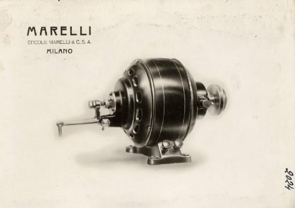 Ercole Marelli (Società) - Motorino per macchina da cucire