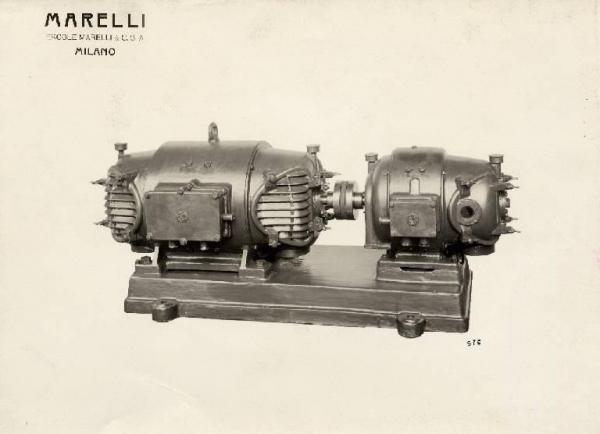 Ercole Marelli (Società) - Gruppi generatori per radio