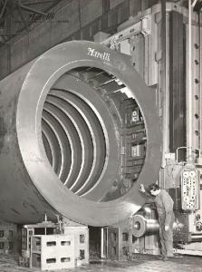 Ercole Marelli (Società) - Turboalternatore 220 MVA per la Centrale E. Fermi della SELNI - Lavorazione
