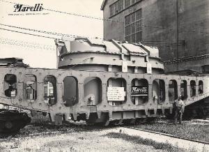 Ercole Marelli (Società) - Trasformatore monofase per la Centrale Nikola Tesla di Belgrado - Trasporto