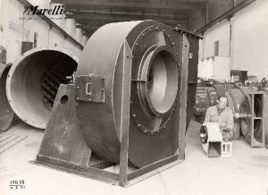 Ercole Marelli (Società) - Ventilatore industriale VR - Lavorazione