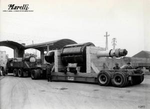Ercole Marelli (Società) - Compensatore per la Edison - Rotore - Trasporto