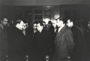 Sesto San Giovanni - Istituto scientifico tecnico Ernesto Breda - Visita del Segretario del Partito Comunista Italiano Palmiro Togliatti