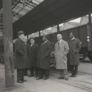 Sesto San Giovanni - Finanziaria Ernesto Breda (Feb) - Breda ferroviaria - Visita dell'ambasciatore della Nigeria