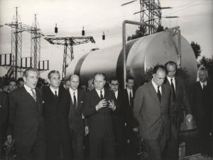 Bari - Impianto di dissalazione - Visita del Presidente del Consiglio dei ministri Aldo Moro