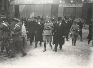 Milano - Fiera campionaria del 1926 - Visita del principe di Piemonte Umberto II di Savoia