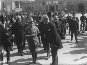 Milano - Fiera campionaria del 1931 - Visita del Re Vittorio Emanuele III di Savoia