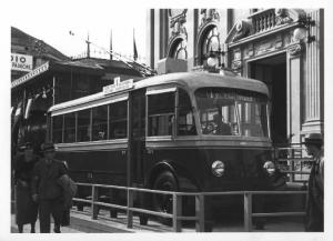 Milano - Fiera campionaria del 1937 - Autobus Breda