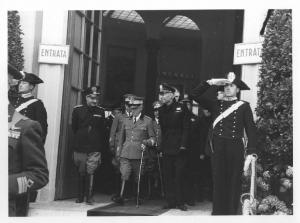Milano - Fiera campionaria del 1939 - Visita del Re Vittorio Emanuele III di Savoia