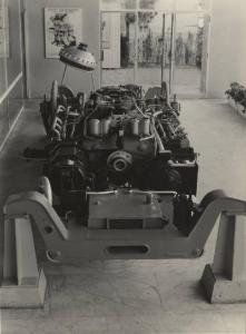Milano - Fiera campionaria del 1950 - Padiglione della Breda - Motore