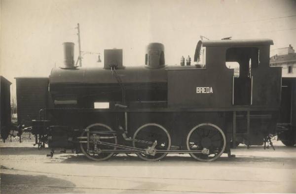 Ernesto Breda (Società) - Locomotiva a vapore