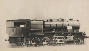 Ernesto Breda (Società) - Locomotiva a vapore F.N.M. 424 per le Ferrovie Nord Milano (FNM)