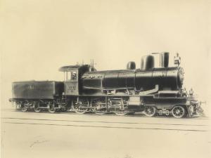 Ernesto Breda (Società) - Locomotiva a vapore con tender separato 8010 per le Ferrovie di Stato della Romania