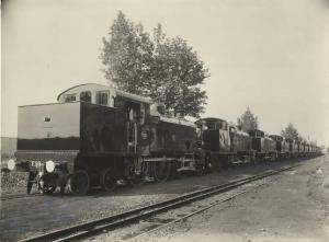Ernesto Breda (Società) - Locomotive a vapore locotender 1320 per le Ferrovie dell'Egitto pronte per la consegna