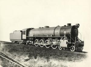 Ernesto Breda (Società) - Locomotiva a vapore con tender separato 2801 per le Ferrovie del Sud Africa