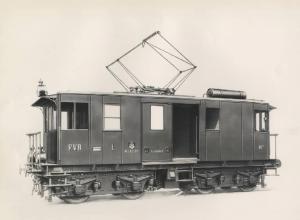 Ernesto Breda (Società) - Locomotiva elettrica F.V.B. 1 tipo bagagliaio per la Ferrovia della Val Brembana (FVB)