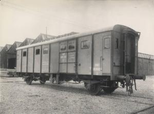Ernesto Breda (Società) - Carro ferroviario con caldaia a vapore per riscaldamento di carrozze ferroviarie per le Ferrovie dello Stato (FS)