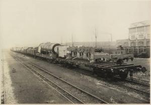 Ernesto Breda (Società) - Carro ferroviario per il trasporto locomotive