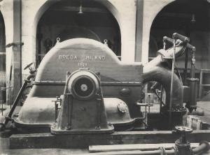 Ernesto Breda (Società) - Turbina idraulica tipo "Pelton"