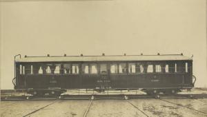 Ernesto Breda (Società) - Carrozza ferroviaria Cf.35 di terza classe per la Ferrovia Cumana di Napoli (FC)