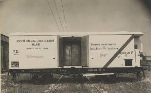 Ernesto Breda (Società) - Carro ferroviario frigorifero per Ferry-Boats