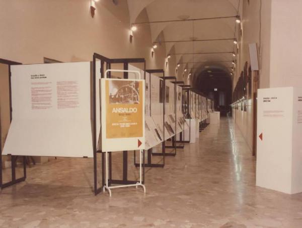 Milano - Museo Nazionale della Scienza e della Tecnica - Mostra "Ansaldo 1835-1980 - Breda termomeccanica 1886-1980" - Interno