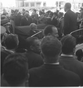 Milano - Fiera campionaria del 1955 - Visita del presidente della Repubblica Luigi Einaudi