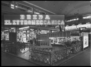 Milano - Fiera campionaria del 1966 - Stand della Breda elettromeccanica
