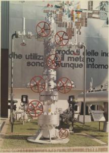 Milano - Fiera campionaria del 1967 - Testa di pozzo per idrocarburi