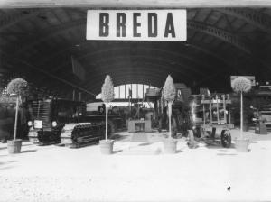 Verona - Fiera dell'agricoltura del 1949 - Stand della Breda