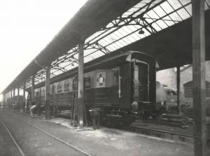 Sesto San Giovanni - Società italiana Ernesto Breda per costruzioni meccaniche (Sieb) - Sezione II ferroviaria - Operai al lavoro