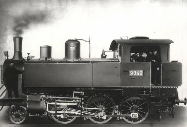 Ernesto Breda (Società) - Locomotiva a vapore 9042