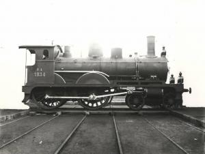 Ernesto Breda (Società) - Locomotiva a vapore R.A. 1834 per la Rete Adriatica (RA)