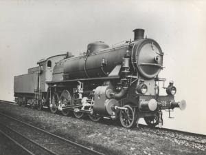 Ernesto Breda (Società) - Locomotiva a vapore con tender separato 744.020 per le Ferrovie dello Stato (FS)