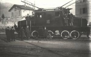 Ernesto Breda (Società) - Locomotiva elettrica E.551.001 per le Ferrovie dello Stato (FS) - Viaggio inaugurale