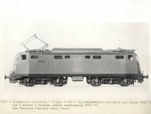 Ernesto Breda (Società) - Locomotiva elettrica E.424.002 per le Ferrovie dello Stato (FS)