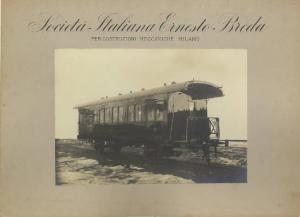 Ernesto Breda (Società) - Carrozza ferroviaria 025 di terza classe per le Ferrovie Vicinali (SFV)