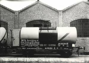 Ernesto Breda (Società) - Carro ferroviario cisterna per il trasporto di combustibili