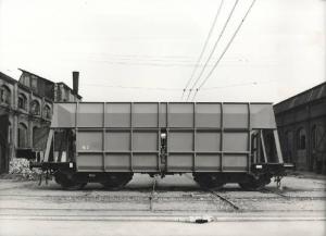 Ernesto Breda (Società) - Carro ferroviario autoscaricatore a tramoggia