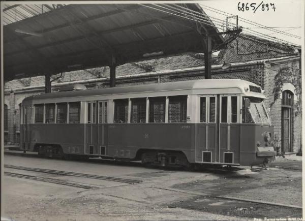 Ernesto Breda (Società) - Tram n. 51 per la città di Belgrado