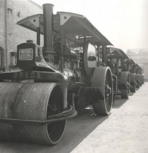 Ernesto Breda (Società) - Compressori stradali a vapore da 17 tonnellate