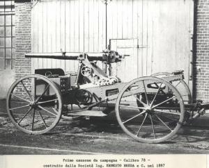 Ernesto Breda (Società) - Cannone da campagna calibro 78 mm