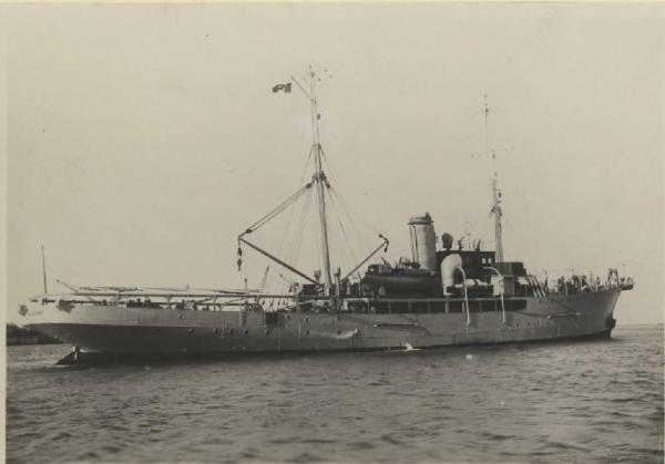 Ernesto Breda (Società) - Nave posacavi "Giasone" per la Regia Marina Italiana