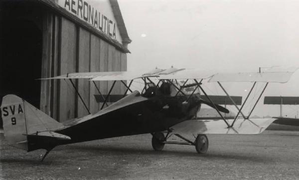 Ansaldo - Aereo biplano biposto da ricognizione e bombardamento tipo S.V.A.9