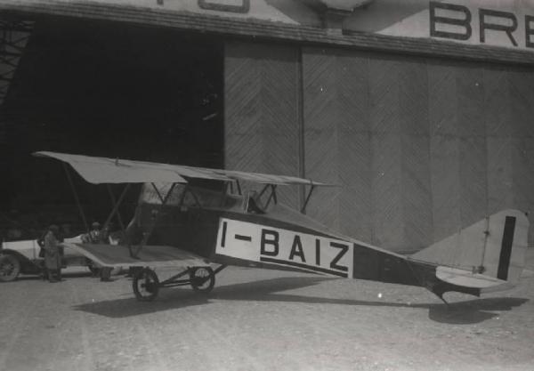 Ansaldo - Aereo biplano monoposto da ricognizione e bombardamento I-BAIZ tipo S.V.A.3