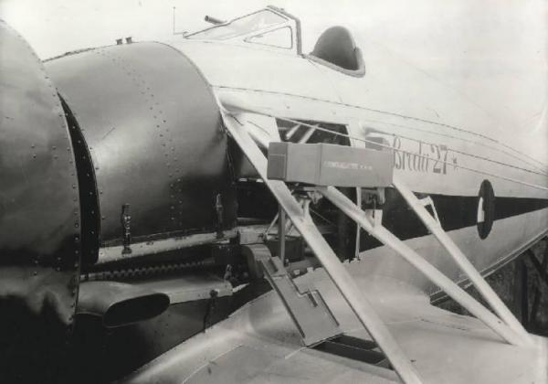 Ernesto Breda (Società) - Aereo monoplano da caccia ad ala bassa Breda Ba.27 Metallico - Particolare