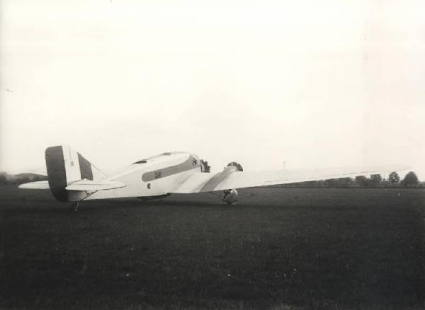 Ernesto Breda (Società) - Aereo monoplano bombardiere medio trimotore ad ala bassa tipo Breda Ba.46
